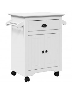 Carrello da Cucina BODO Bianco 72x45x80 cm