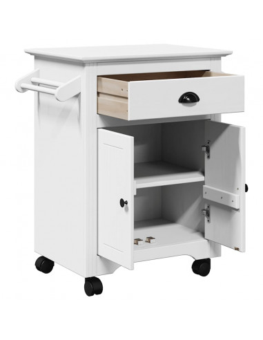 Carrello da Cucina BODO Bianco 72x45x80 cm