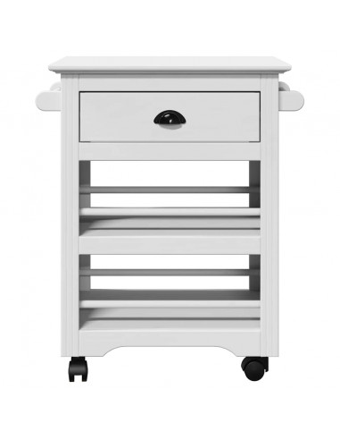 Carrello da Cucina BODO Bianco 67,5x45x80 cm