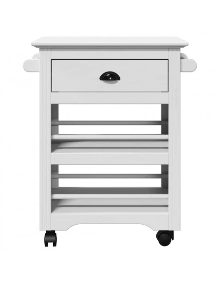 Carrello da Cucina BODO Bianco 67,5x45x80 cm