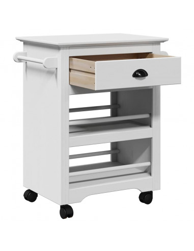 Carrello da Cucina BODO Bianco 67,5x45x80 cm