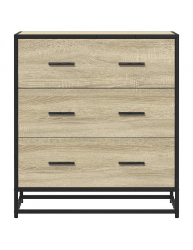 Credenza Rovere Sonoma 68x35x76 cm in Truciolato