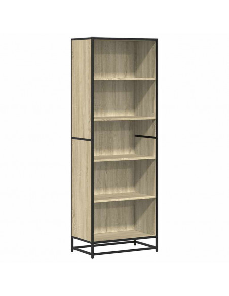 Libreria Rovere Sonoma 60x35x170,5 cm in Truciolato