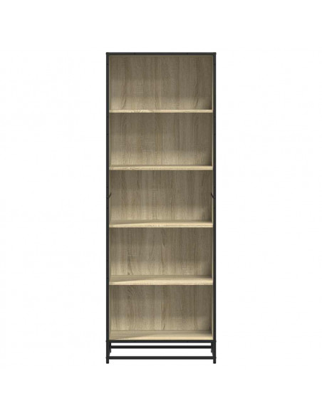 Libreria Rovere Sonoma 60x35x170,5 cm in Truciolato