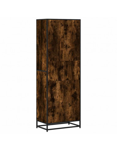 Libreria Rovere Fumo 60x35x170,5 cm in Truciolato