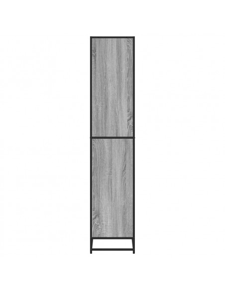 Libreria Grigio Sonoma 60x35x170,5 cm in Truciolato