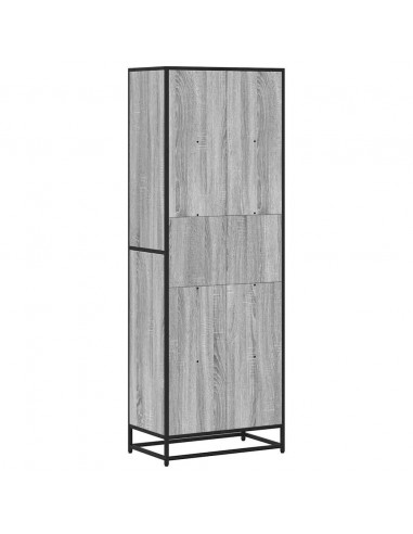 Libreria Grigio Sonoma 60x35x170,5 cm in Truciolato