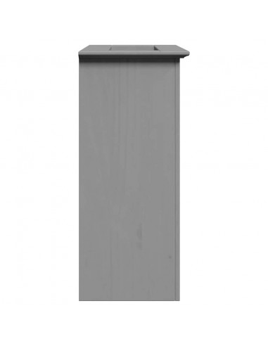 Mobile Lavabo da Bagno BODO Grigio 70x35x80 cm