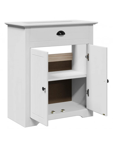 Mobile Lavabo da Bagno BODO Bianco 70x35x80 cm