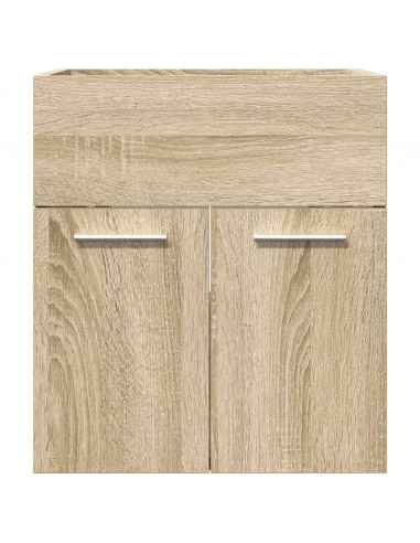 Mobile Lavabo Bagno Rovere Sonoma 41x38,5x46 cm in Truciolato