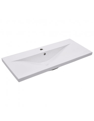 Set Mobili da Bagno 5 pz Grigio Cemento in Legno Multistrato