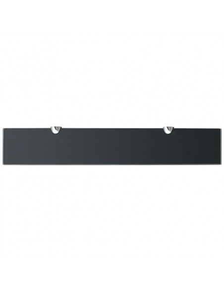 Mensole Galleggianti 2 pz in Vetro 60x10 cm 8 mm