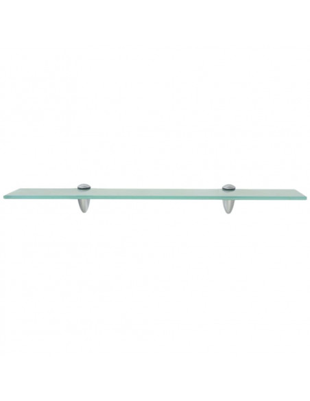 Mensole Galleggianti 2 pz in Vetro 60x20 cm 8 mm