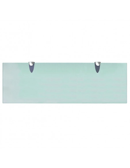 Mensole Galleggianti 2 pz in Vetro 60x20 cm 8 mm