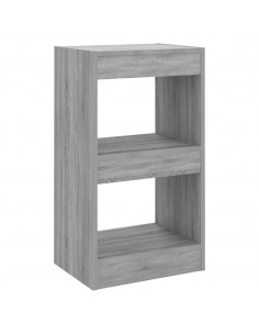 Libreria/Divisorio Grigio Sonoma 40x30x72 cm