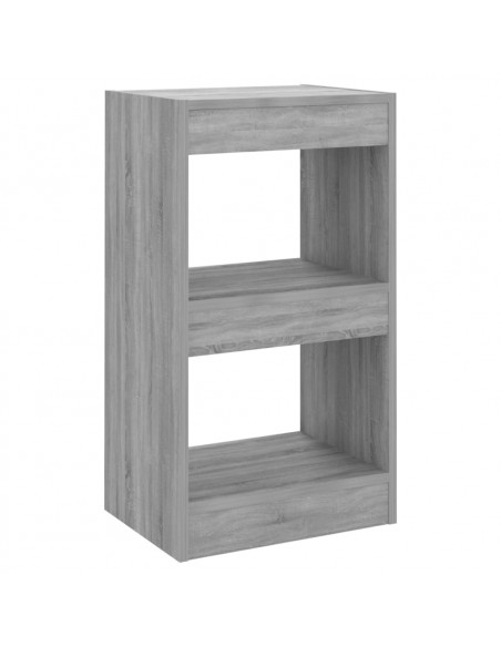 Libreria/Divisorio Grigio Sonoma 40x30x72 cm