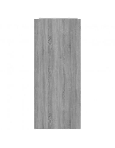 Libreria/Divisorio Grigio Sonoma 40x30x72 cm