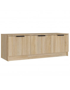 Mobile Porta TV Rovere Sonoma 102x35x36,5 cm Legno Multistrato
