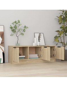 Mobile Porta TV Rovere Sonoma 102x35x36,5 cm Legno Multistrato 2