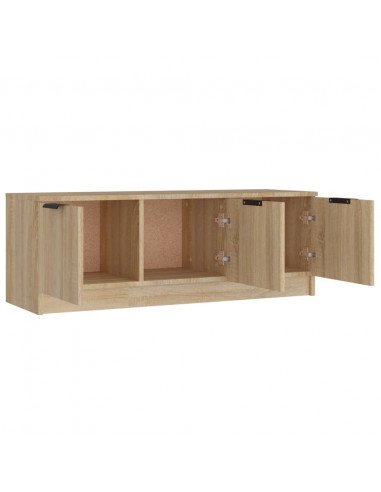 Mobile Porta TV Rovere Sonoma 102x35x36,5 cm Legno Multistrato
