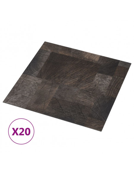 Listoni per Pavimenti Autoadesivi 20 pz in PVC 1,86 m² Legno