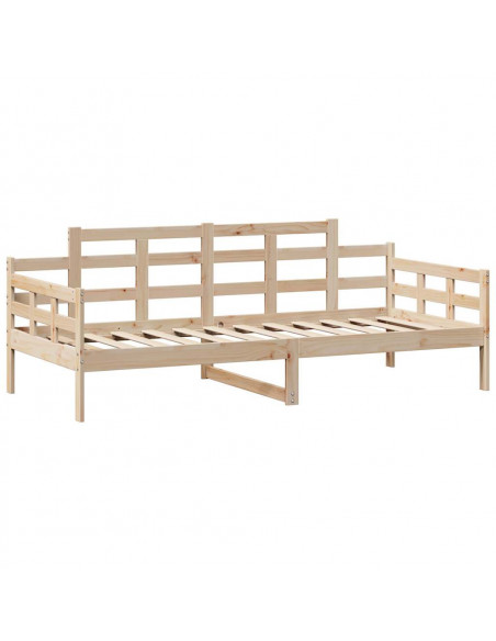 Dormeuse con Cassetti 90x200 cm Legno Massello Pino