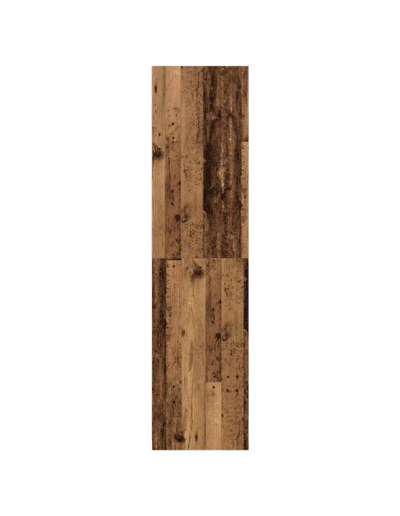 Armadio Legno Antico 100x50x200 cm in Legno Multistrato