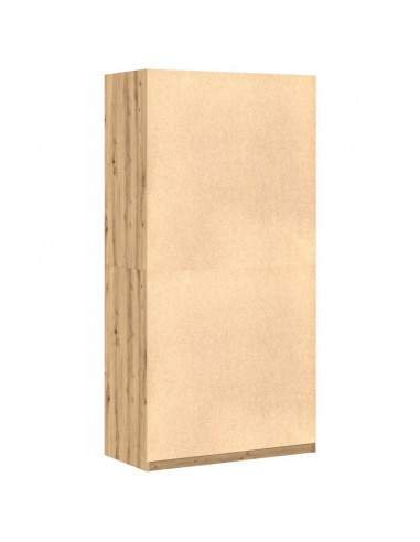 Armadio Rovere Artigianale 100x50x200 cm in Legno Multistrato