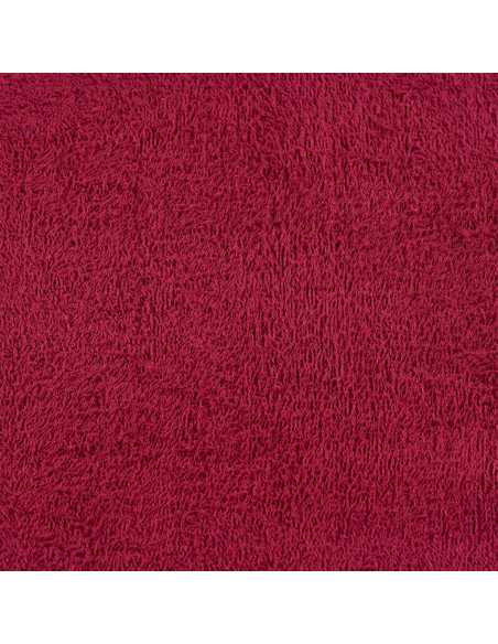 Asciugamani 10 pz Bordeaux 100x200 cm 360 g/m² 100% Cotone
