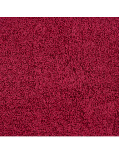 Asciugamani da Bagno 10 pz Bordeaux 100x150 cm 100% Cotone