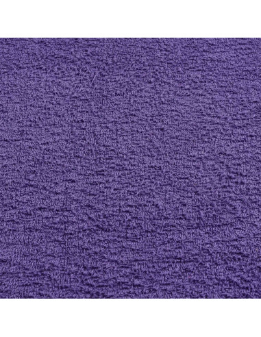 Asciugamani da Bagno 2 pz Viola 100x150cm 360g/m² 100% Cotone