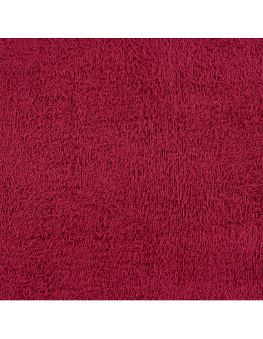 Asciugamani da Bagno 2pz Bordeaux 100x150cm 360g/m² 100% Cotone