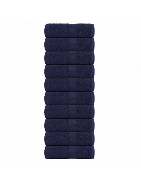 Asciugamani per Sapone 10 pz 30x30 cm 360 g/m² 100% Cotone