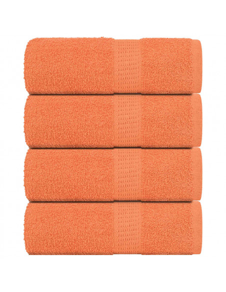 Asciugamani per Sapone 4 pz 30x30 cm 360 g/m² 100% Cotone