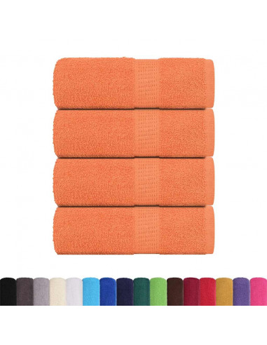 Asciugamani per Sapone 4 pz 30x30 cm 360 g/m² 100% Cotone