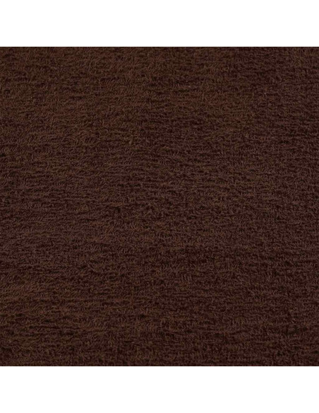 Asciugamani per Sapone 4 pz Marrone 30x30cm 360g/m² 100% Cotone