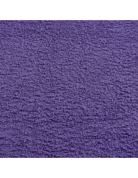 Asciugamani per Sauna 2 pz Viola 80x200cm 360g/m² 100% Cotone
