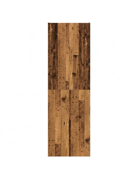 Credenza Legno Antico 60x32x190 cm in Truciolato