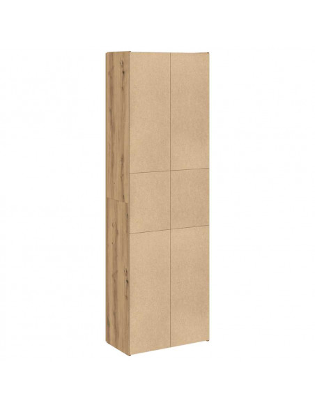 Credenza Rovere Artigianale 60x32x190 cm in Truciolato