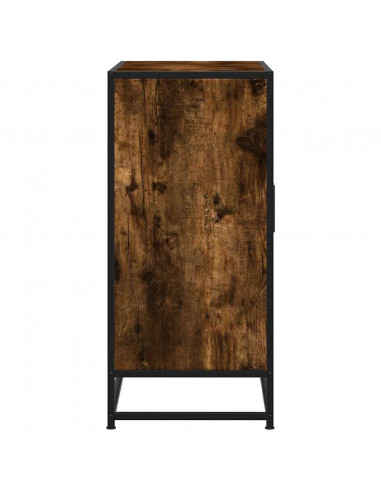 Credenza Rovere Fumo 68x35x76 cm in Truciolato