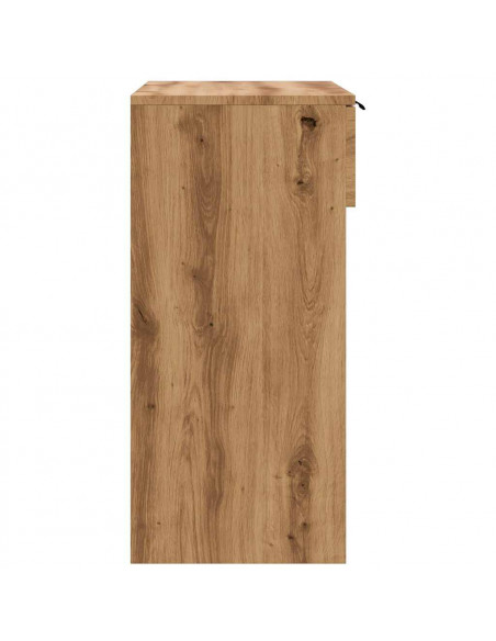Tavolo Consolle Rovere Artigianale 90x36x75 cm in Truciolato