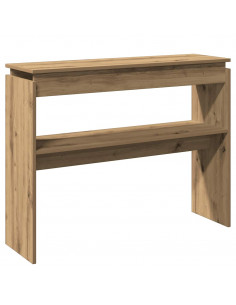 Tavolo Consolle Rovere Artigianale 102x30x80 cm in Truciolato