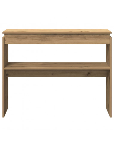 Tavolo Consolle Rovere Artigianale 102x30x80 cm in Truciolato