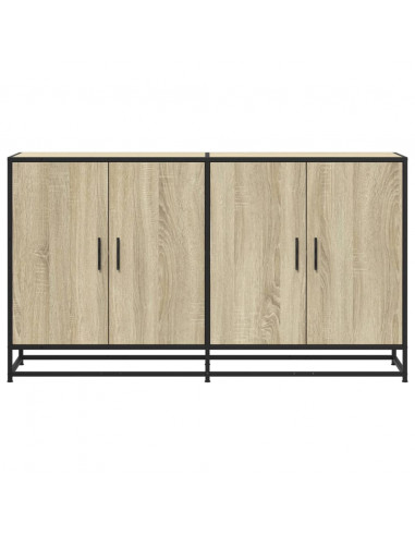 Credenza Rovere Sonoma 134x35x76 cm in Truciolato