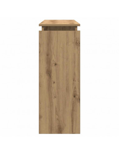 Tavolo Consolle Rovere Artigianale 102x30x80 cm in Truciolato