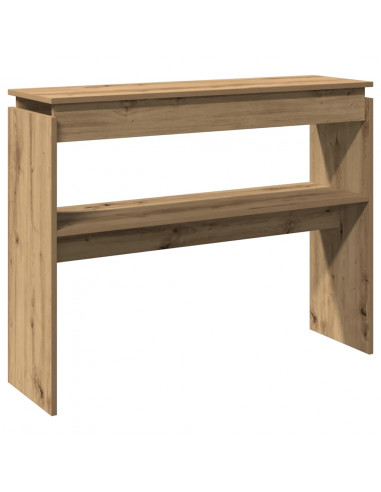 Tavolo Consolle Rovere Artigianale 102x30x80 cm in Truciolato
