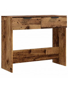 Tavolo Consolle in Legno Vecchio 90x36x75 cm Legno Multistrato