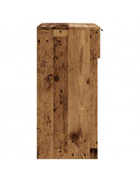 Tavolo Consolle in Legno Vecchio 90x36x75 cm Legno Multistrato
