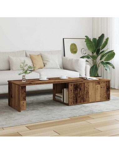 Tavolino da Salotto Legno Vecchio 150x50x35 cm Truciolato