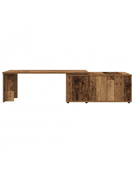 Tavolino da Salotto Legno Vecchio 150x50x35 cm Truciolato